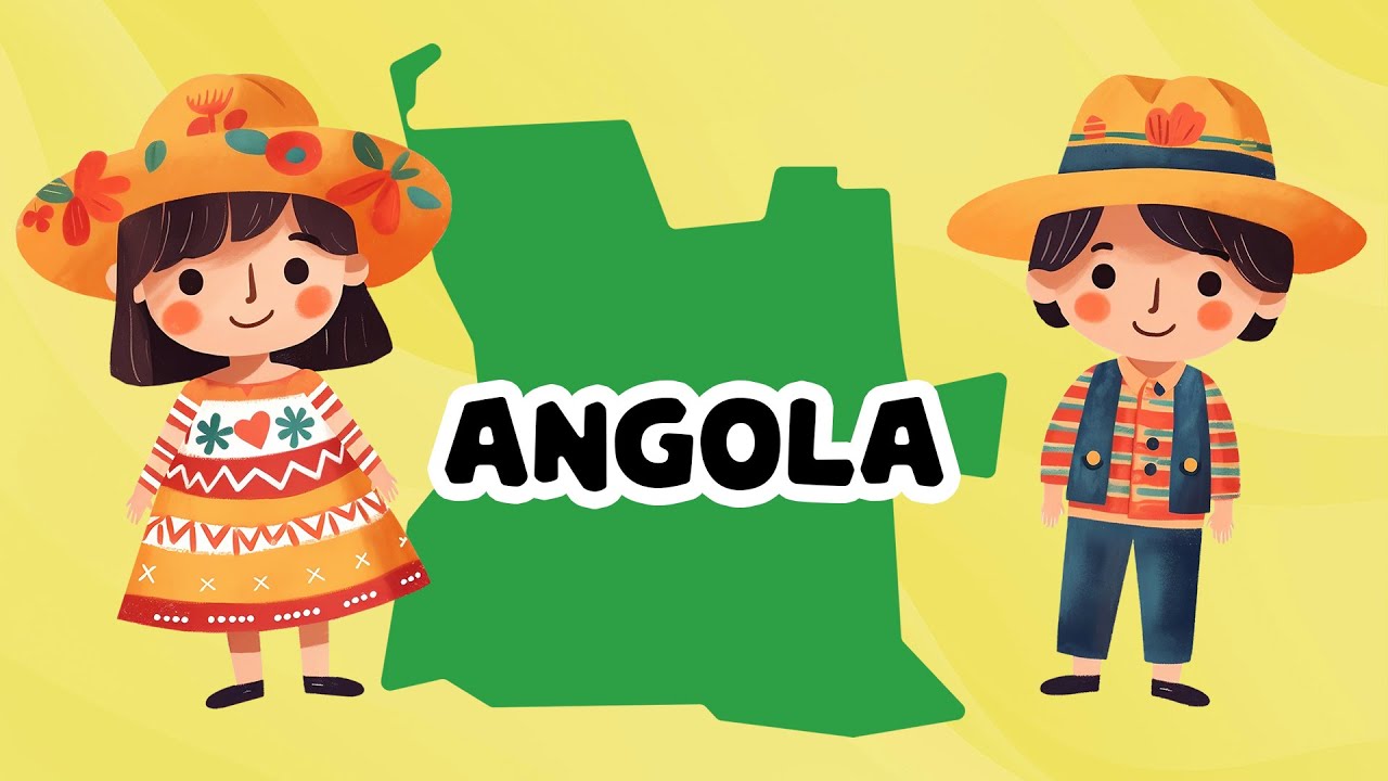 Geography for Kids: ANGOLA | Around The World With Mia & Benny