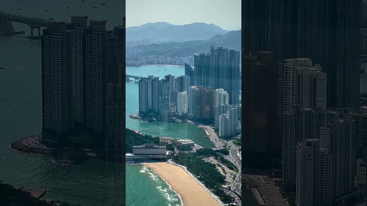 View of Busan, a beautiful city in Korea🇰🇷 #korea #busan