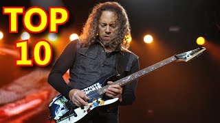 Video thumbnail of "Top 10 Solos De Guitarra Inolvidables De Todos Los Tiempos!"