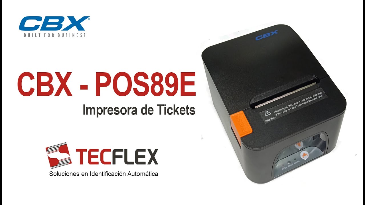 Ripley - IMPRESORA TERMICA CBX POS89E 250MM/SEG USB/ETHERNET