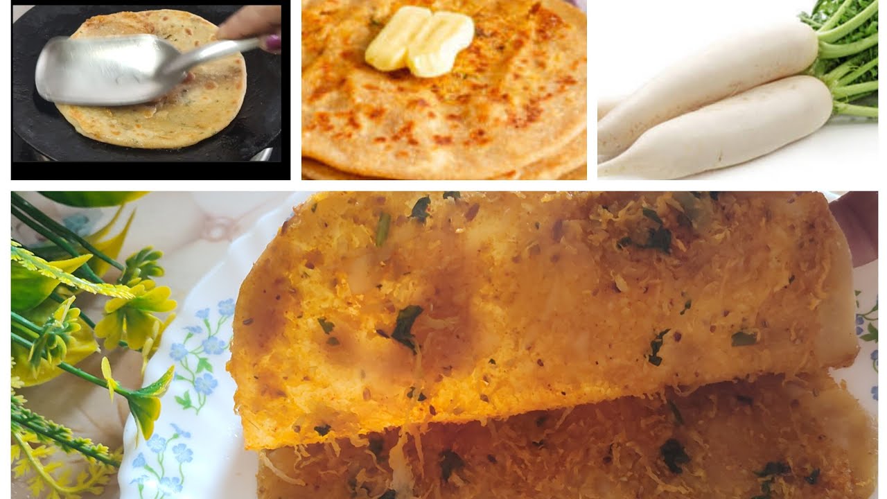 मूली के पराठे मे ये चीज़ मिलाने से बने बहुत स्वादिष्ट पराठा  | Mooli ka paratha recipe | #paratha