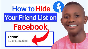 How to Hide Friends List on Facebook 2023 (Full Tutorial) iPhone or Android