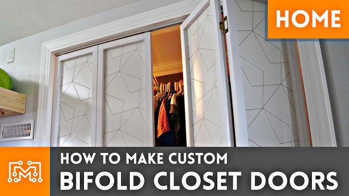 How To Make Custom Closet Bifold Doors Woodworking Project Youtube