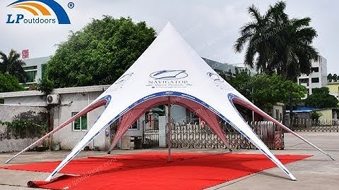 Introduction 12M Single Top Star Tent