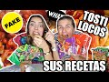 PROBANDO LOS TOSTILOCOS MÁS RAROS (SUS RECETAS)