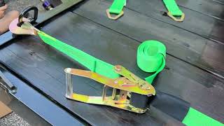 How to Tie Down a Car on a Trailer Safely | Trekassy 10,000lb Straps Install & Review