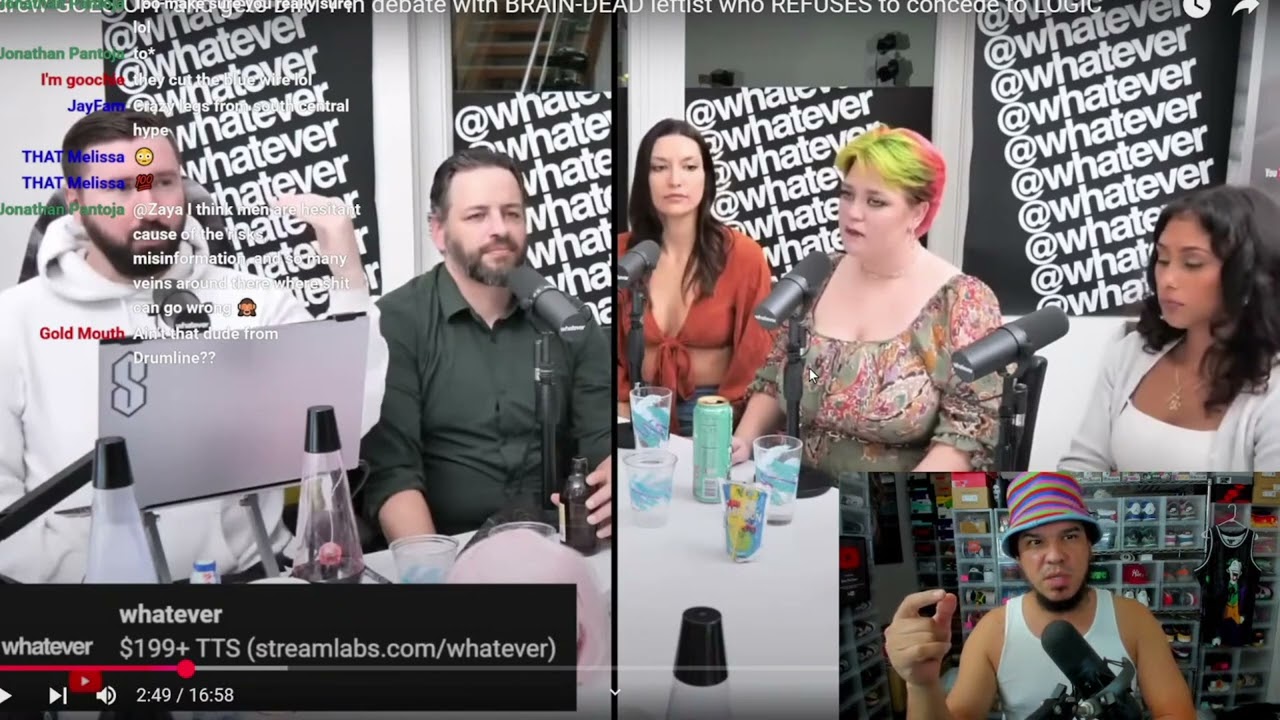 BRAIN-DEAD leftist REFUSES to concede to LOGIC REACTION via 