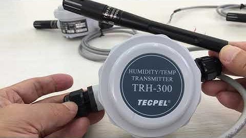 TECPEL Temperature Humidity Transmitter TRH-300
