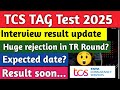 🔥TCS TAG Test result update😱Result soon..#tcs