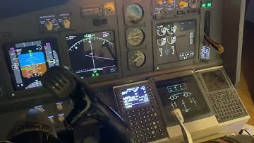 Prosim 737 moves surfaces  without hidraulic pressure