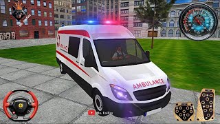 Funny Ambulance Driver Simulator Android Gameplay - Ambulancia Rescue Team Siren Games iOS screenshot 2