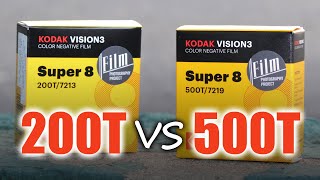 Roll Review - Super 8 Vision3 200T vs 500T / Bell & Howell T20XL Camera