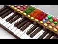 How to make a chocolate keyboard cake  amazing birt.ay cake idea