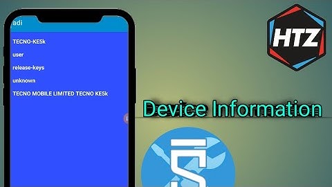 How to Get Device Information mobile Name And Mobile Model In Sketchware