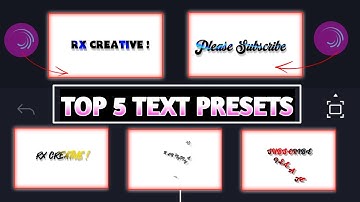 Top 5+🔥Alight Motion Text Animation Presets AlightMotion Preset Download Free 5+ text presets❘