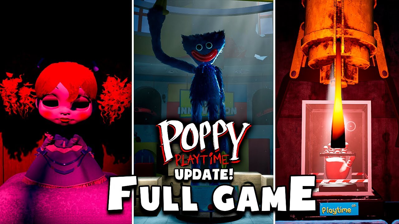 Poppy Playtime Chapter 1 + 2, Full Game Walkthrough