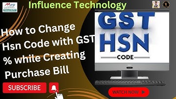 How to Change HSN Code with GST % while Creating Purchase Bill step by step in Marg Software.