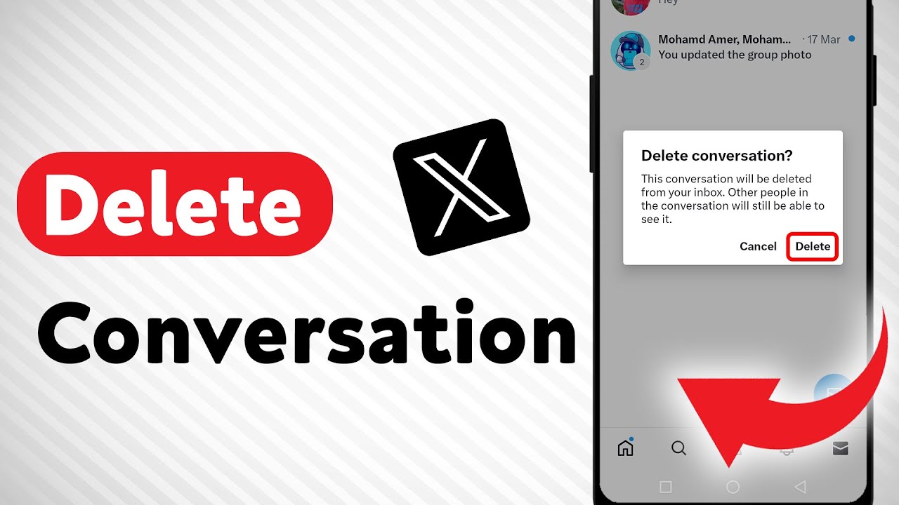 how-to-delete-a-conversation-on-x-twitter-updated-youtube