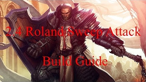 2.4 Roland Sweep Attack Crusader