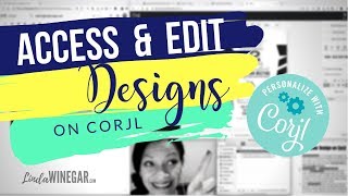 Access & Edit Purchased Designs from Linda Winegar using Corjl