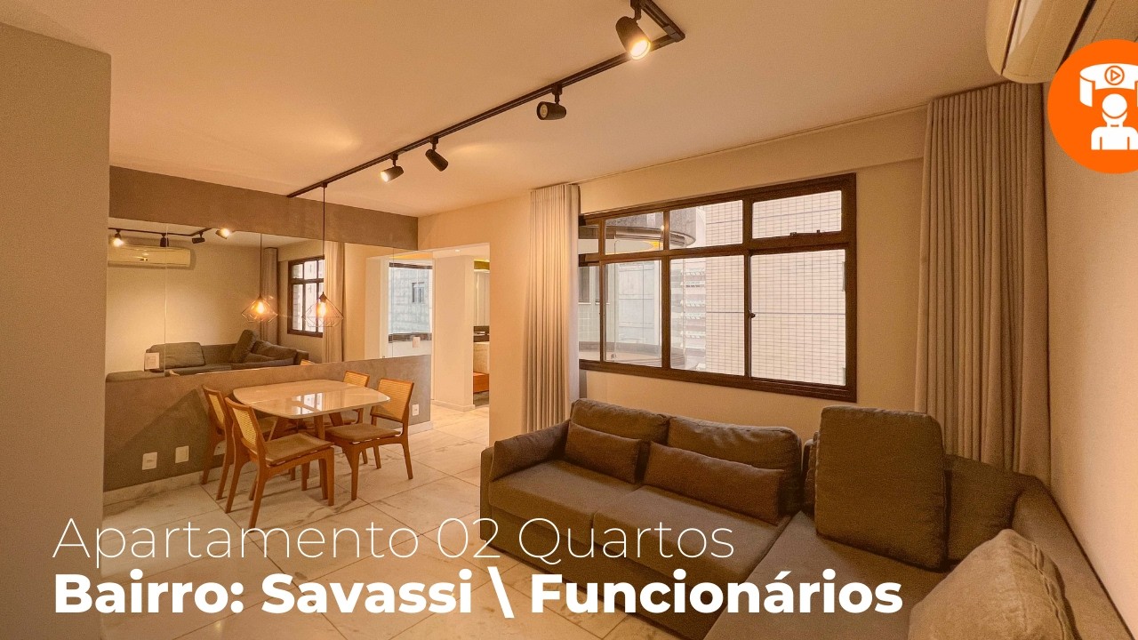 LOCAÇÃO: APARTAMENTO 02 QUARTOS - SAVASSI/ FUNCÍONARIOS - BH/ MG (CÓDIGO: 833418)