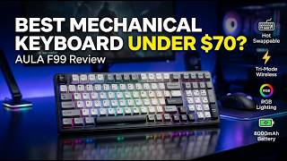 Best Budget Mechanical Keyboard Under $70? AULA F99 Review