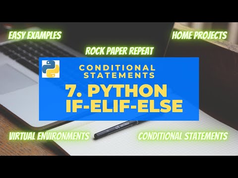 [Tamil] Python Programming 7 | If-Elif-Else Statements| Conditional Expressions| PyCharmScreenRecord