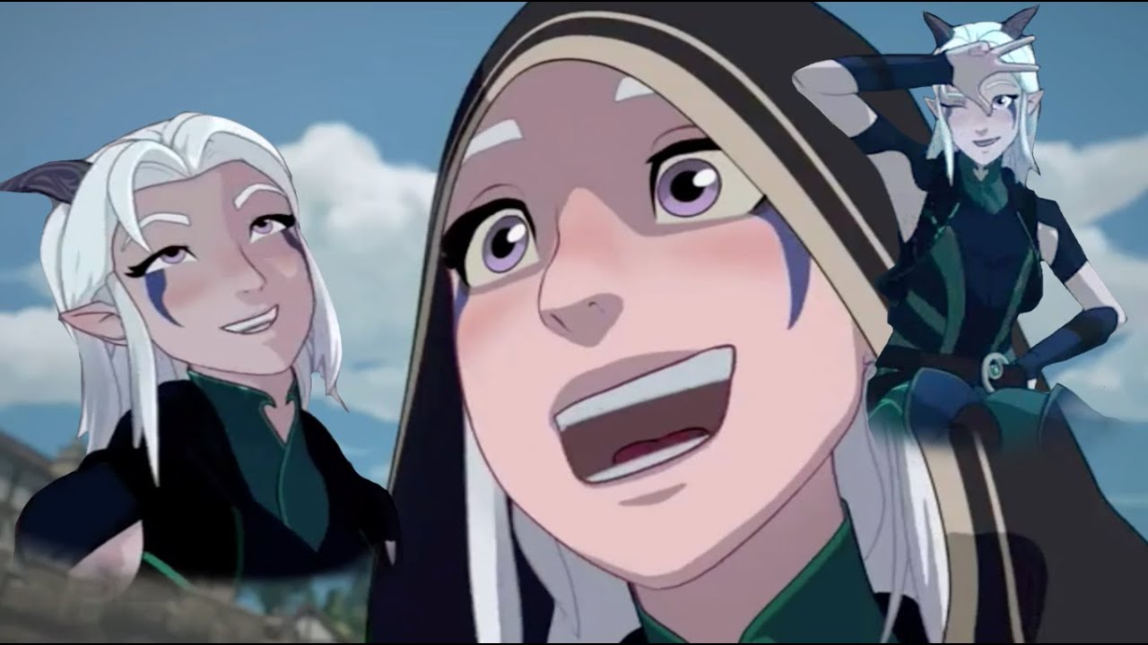 wallpapers Rayla Dragon Prince Cute rayla s funniest moments from season 2 of the dragon prince