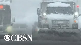 Winter storm strands drivers in Virginia, causes more flight cancellations