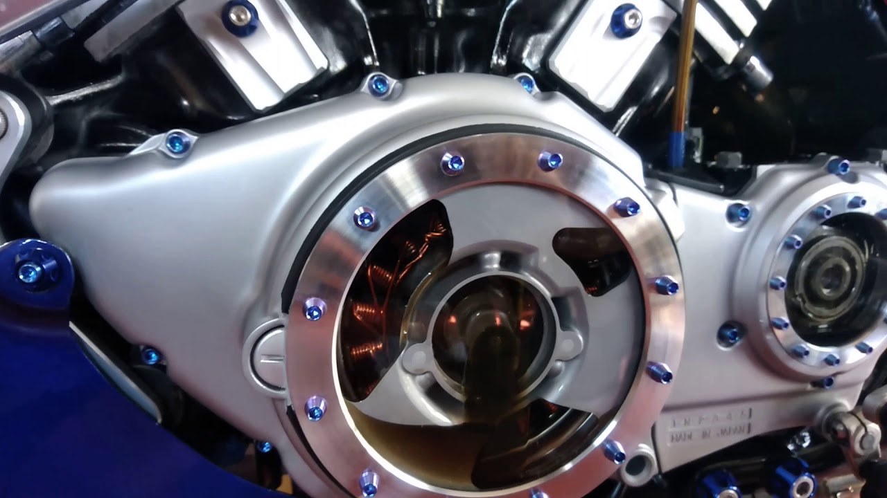 Vmax1200 Clear Alternator Cover YouTube