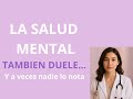 La Salud Mental También Duele... Y A Veces Nadie Lo Nota 😔💔