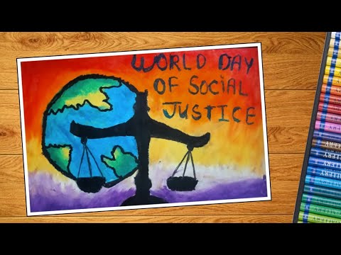 World Day Of Social Justice Drawing | World Day Of Social Justice ...