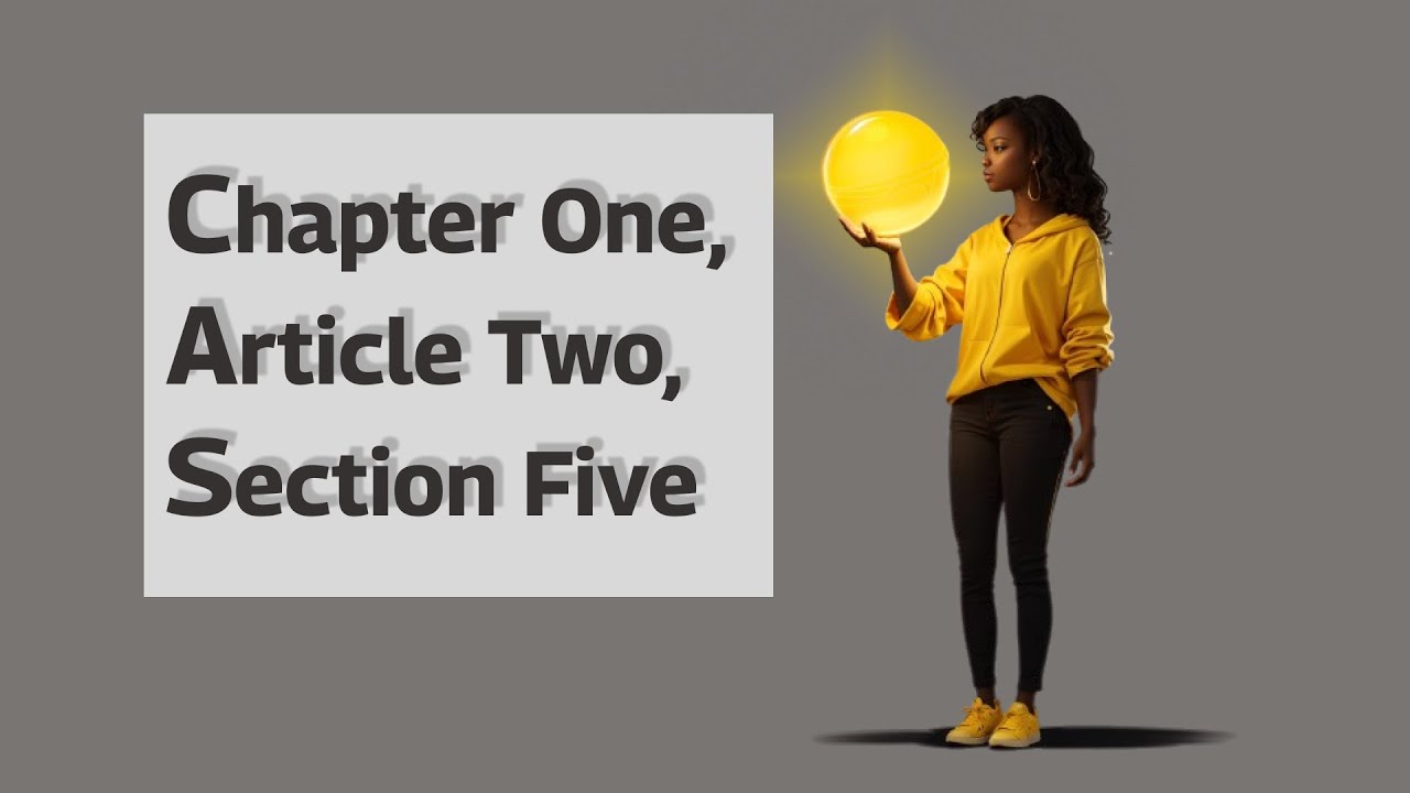 Kenyan Constitution Essentials: Breaking Down The Law, Chapter 1, Article 2, Section 5