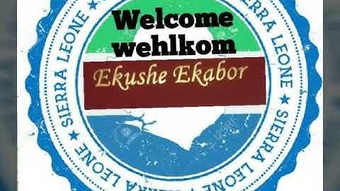 Rev Vicky Wilson-Cole: Krio language in Sierra Leone