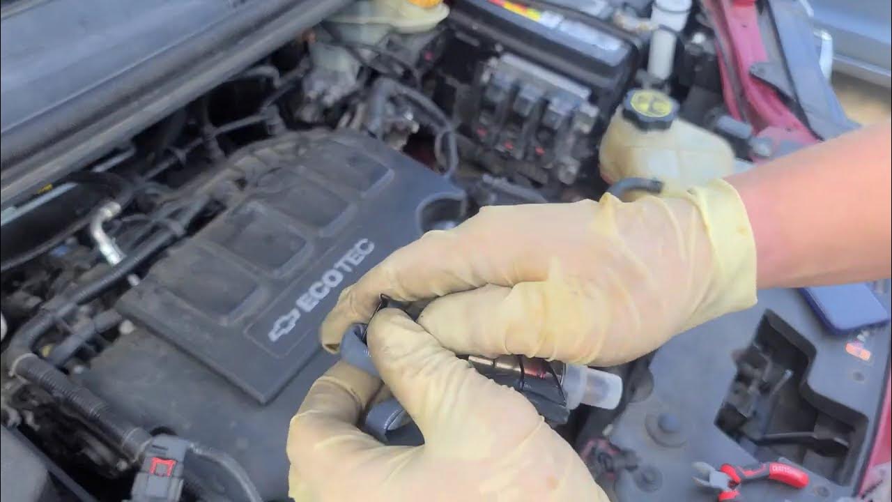 2014 Chevy Sonic p0420/p2097 02 sensor bank 1 replacement - YouTube