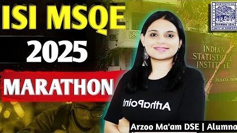 ISI MSQE Marathon | ISI MSQE PYQ Solutions | MA ECONOMICS ENTRANCE COACHING | Masters in Economics