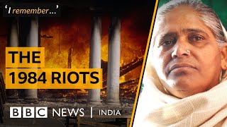 'The crowd killed my father right in front of us' | I remember the 1984 riots | BBC News India