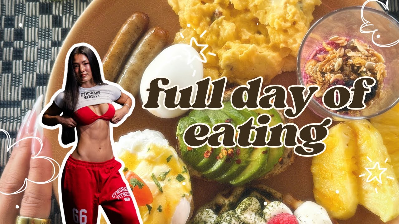 FULL DAY OF EATING (before i realized my gut was in shambles lol)