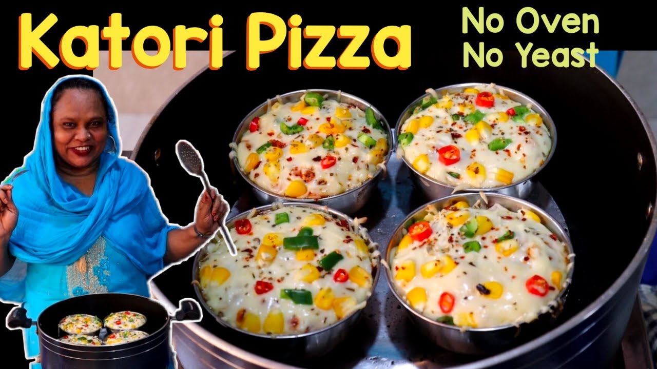 KATORI PIZZA | Without Oven Cup Pizza Recipe | How To Make Cup Pizza | Katori Pizza BanaNe Ka Tarika