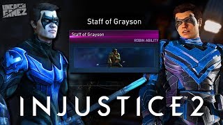 Injustice 2 - I FINALLY UNLOCKED THE STAFF OF GRAYSON!!