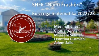 Shfk Naim Frasheri Negotine - Kuizi Nga Matematika 2023