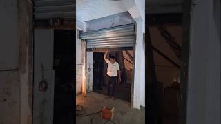 Manual Rolling Shutter installation / Rolling Shutter/ price rate / #indian #welding #viralreels#art