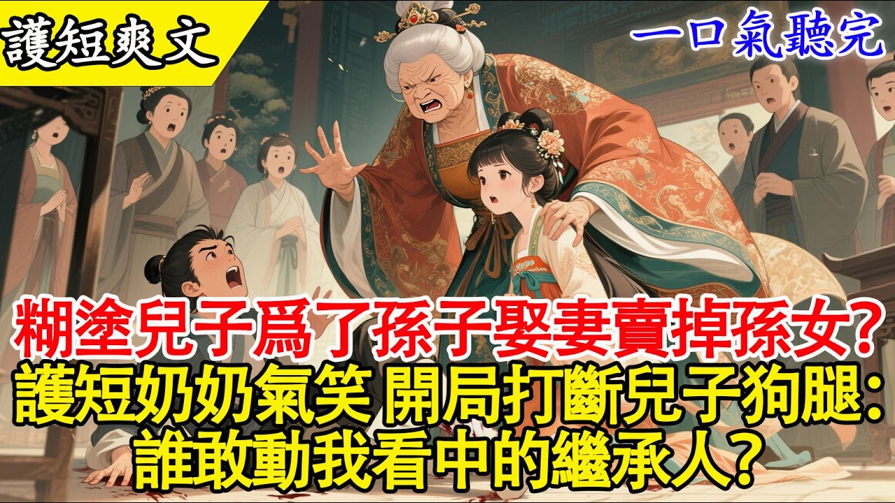 【一口氣聽完】親爹為20兩彩禮把高燒女兒賣給傻子！硬核奶奶霸氣出關，一拐杖打斷親兒狗腿，親手扶持孫女成皇商首富！💰🔥 | 宅鬥逆襲 | 大女主大爽文 #爽文 #有聲書 #大女主 #逆襲 #原創