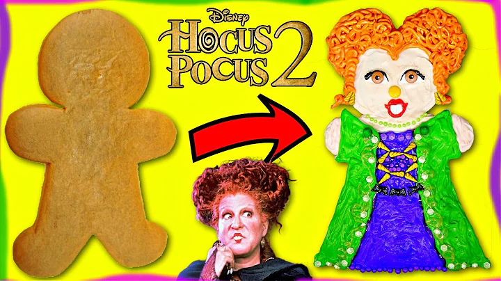 Hocus Pocus 2 Winifred Sanderson Gingerbread Man C...