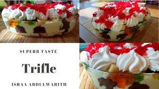 ترايفل أسهل وأسرع حلى منعش Trifle recipe