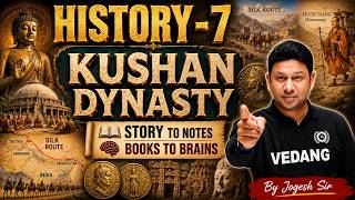 Kushan Dynasty | History - 7 |  #IndianHistory #HistoryNotes #HistoryPYQ #BooksToBrain