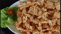 Resep dan Cara Membuat Jamur Crispy Renyah dan Tahan Lama - Durasi: 8.03. 