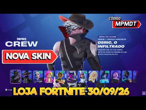 NOVO CLUBE FORTNITE - PICARETAS TRYHARD - LOJA FORTNITE 30/09/26 - LOJA FORTNITE DE HOJE