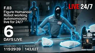 Figure F.03 DAY 6 LIVESTREAM Humanoid Robot working autonomously for 24/7 - Part 1