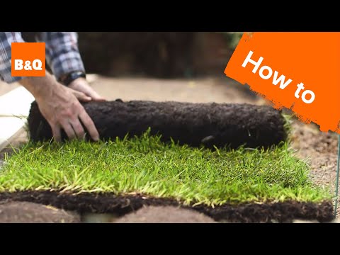 Video: How To Roll Out A Grass Lawn - Gardening Know How